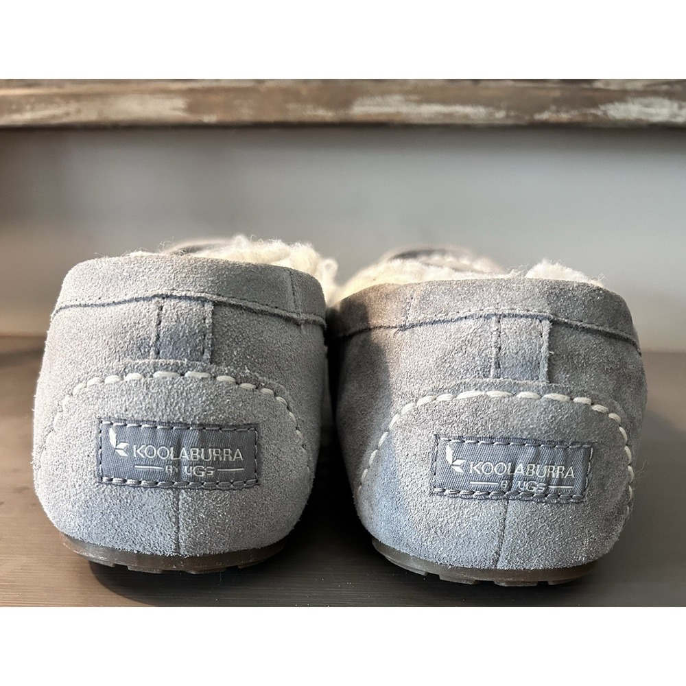Koolaburra By UGG Lezly Slipper Womans Size 9 Dove Slip On Shearling Lined - Picture 3 of 4